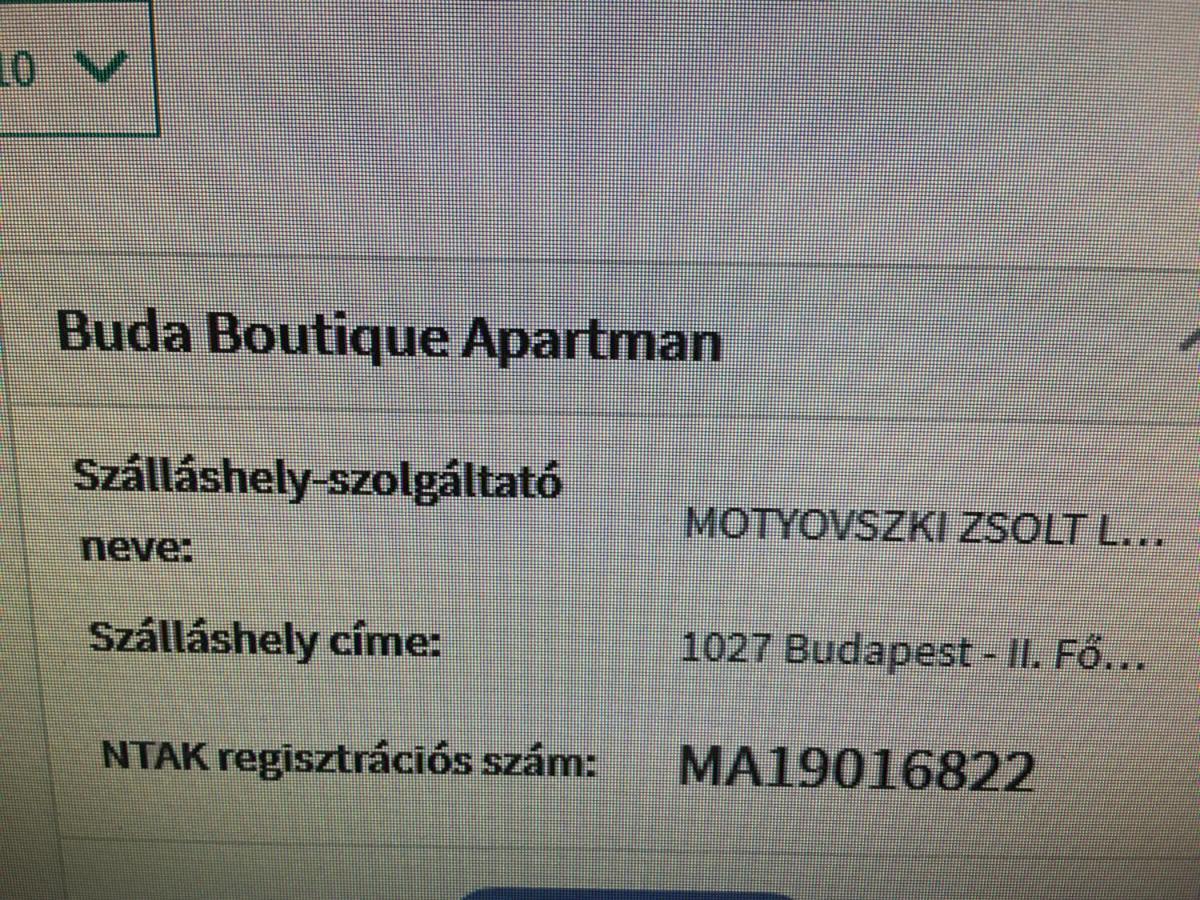 Buda Boutique Будапешт